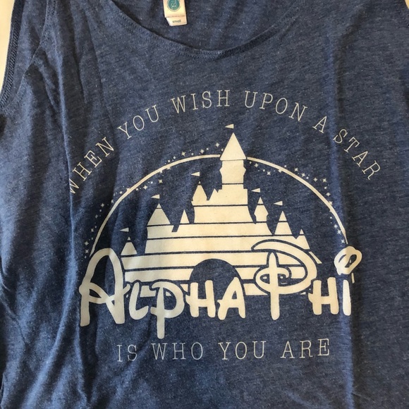 TSL Alpha Phi Disney Tank - Picture 3 of 4